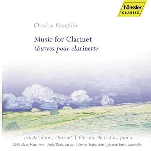 Music for Clarinet (Altmann, Henschel, Haas, Konig, Busch)