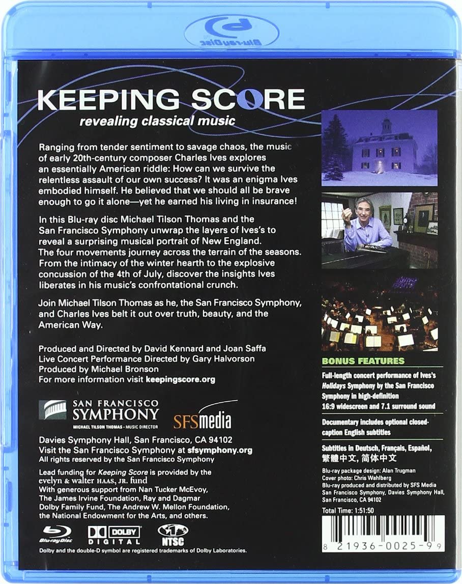 Keeping Score - Ives: Holidays Symphony