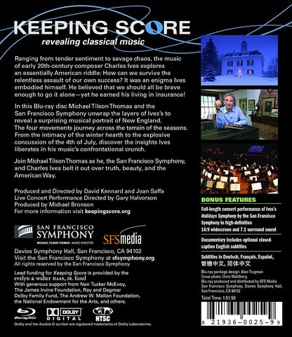 Keeping Score - Ives: Holidays Symphony