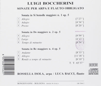 Sonate Per Arpa E Flauto Op 5 NN 1-2-4