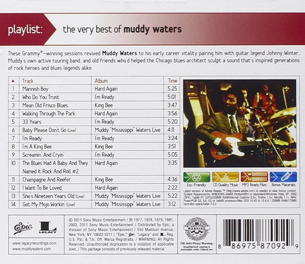 Playlist: The Very Best of Muddy Waters