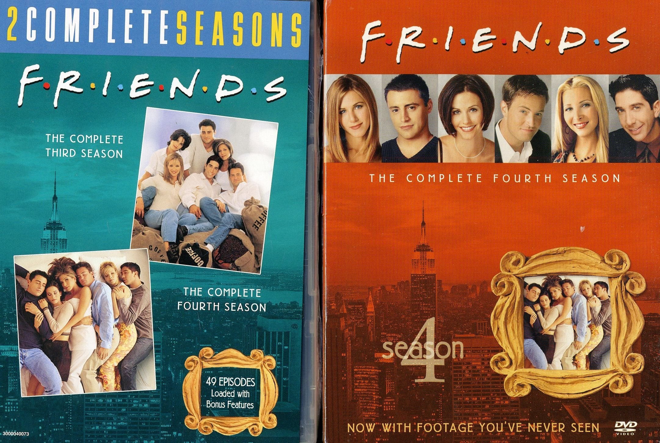 Friends: The Complete Third & Fourth Seasons (2pc)