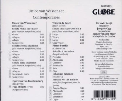 Van Wassenaer and Contemporaries