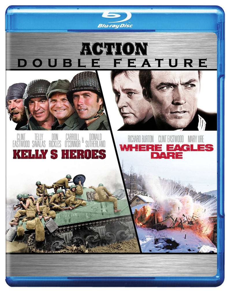 Kelly's Heroes / Where Eagles Dare (Action Double Feature) [Blu-ray]