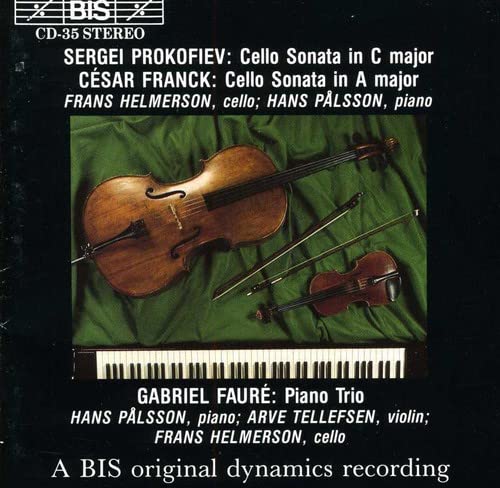 Cello Sonatas (Helmerson, Tellefsen, Palsson)