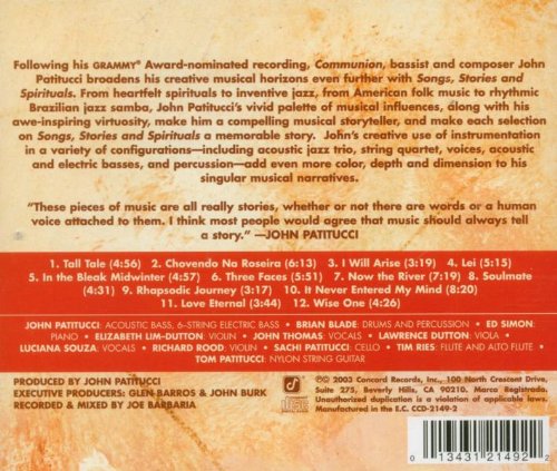 Songs, Stories & Spirituals