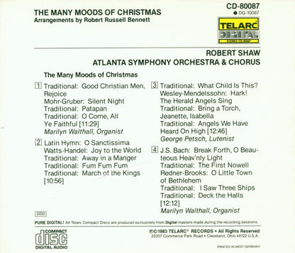 Many Moods of Christmas, The (Shaw, Atlanta So and Chorus)