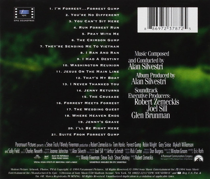 Forrest Gump Soundtrack.