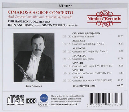Oboe Concerto (Anderson, Wright)