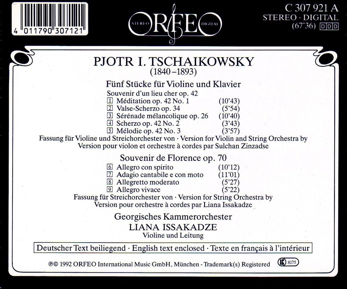 Souvenir De Florence Op. 70