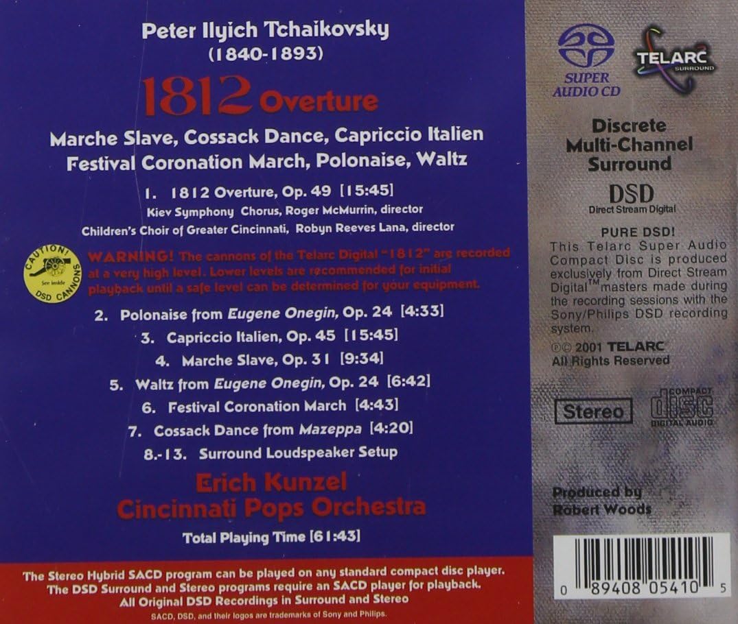 1812 Overture (Kunzel, Cincinnati Pops)