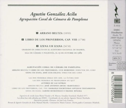 Agustin Gonzalez Acilu: Agrupac. Coral De Pamplona