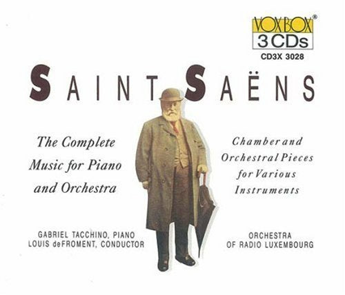 Saint Saens: The Complete Music for Piano and Orchestra/...