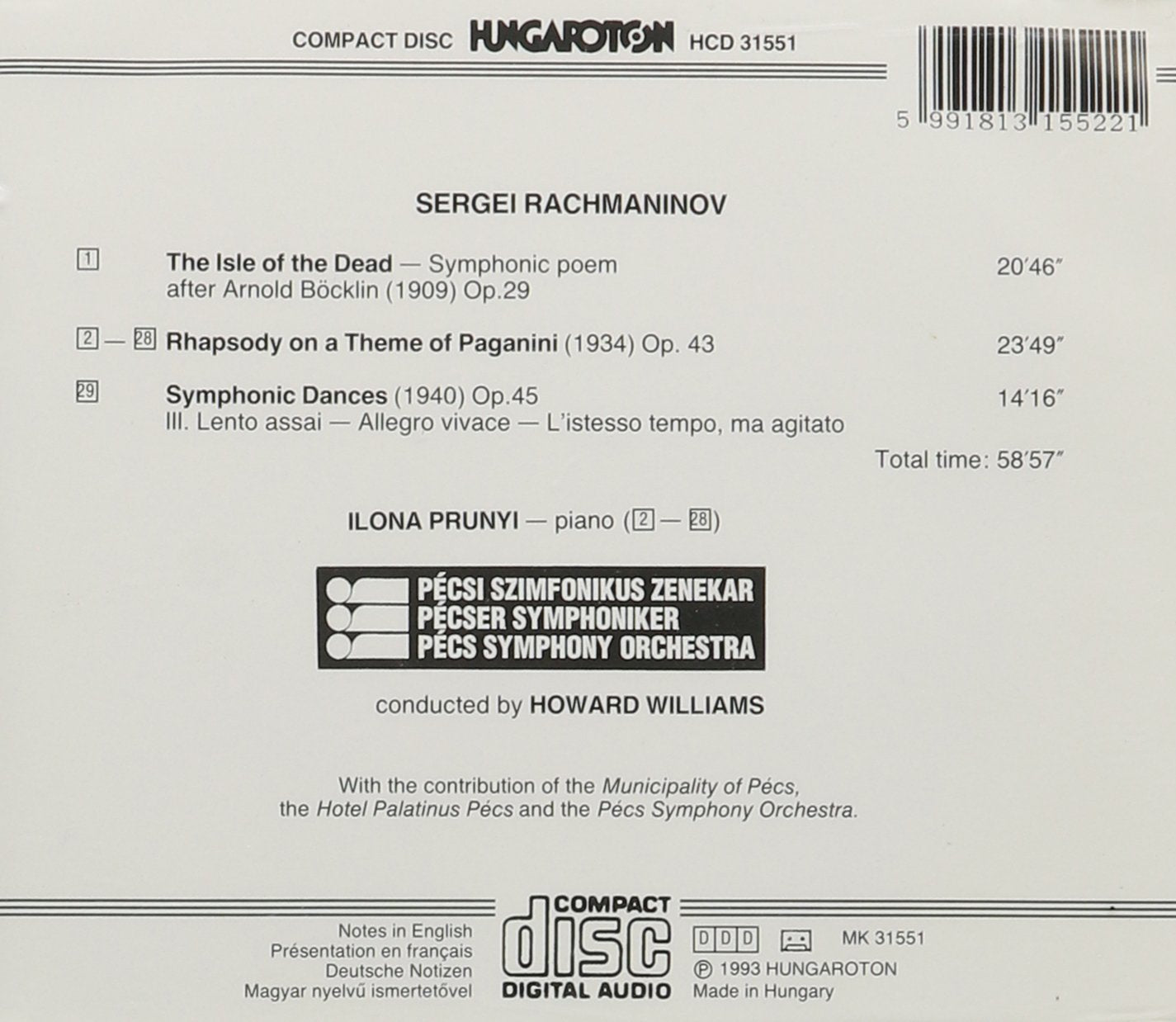 Isle of the Dead / Symphonic Dances