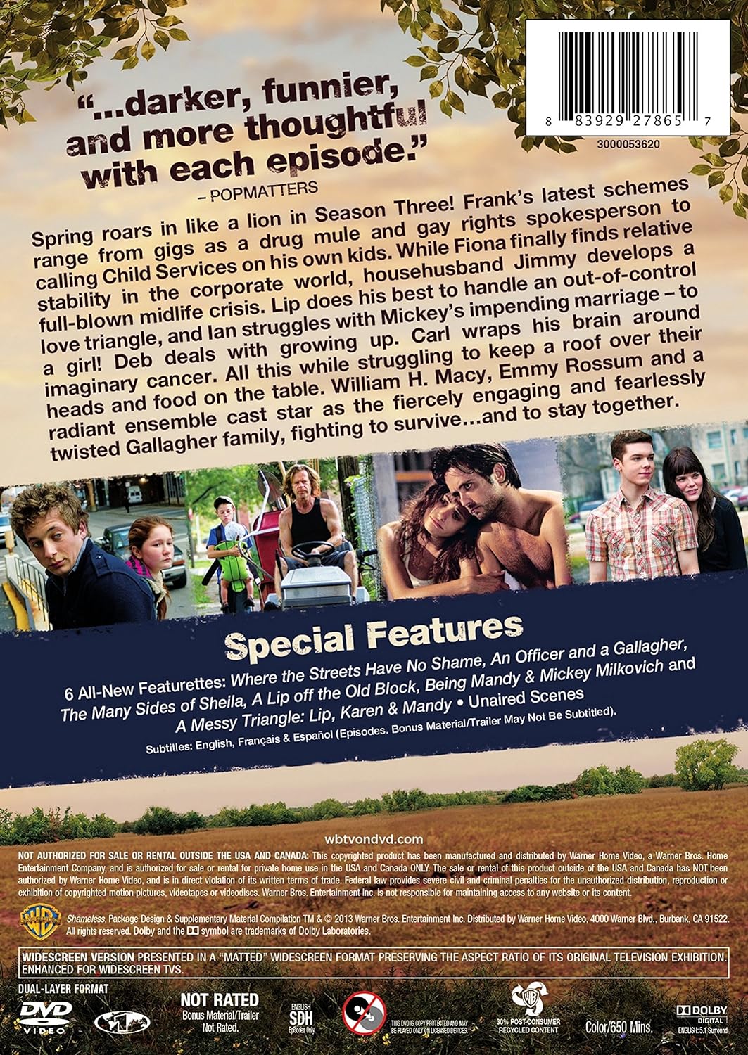 Shameless: The Complete Third Season