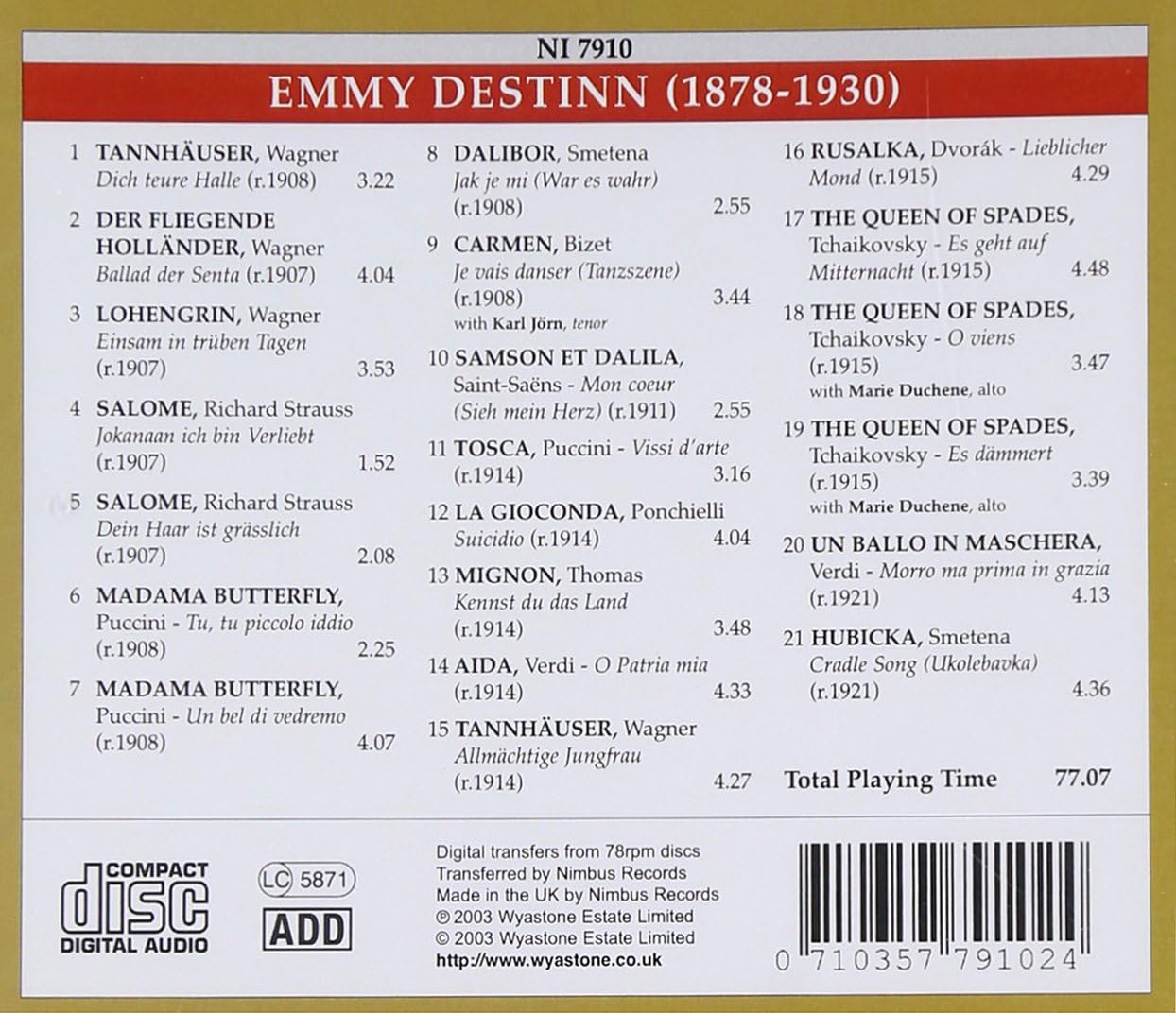 Emmy Destinn