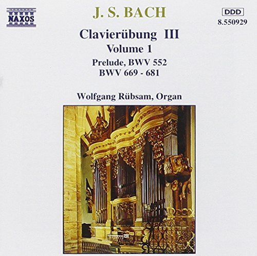 Clavierubung Iii Volume 1 (Ruebsam)