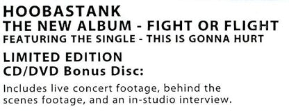 Hoobastank - Fight or Flight Limited Edition with Bonus DVD (2 CD)
