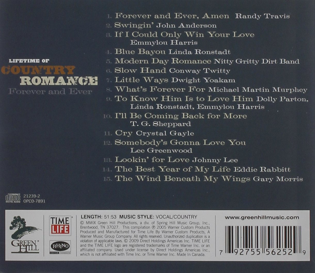 Lifetime of Country Romance-Forever & Ever / Various