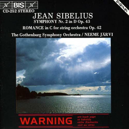 Symphony No.2/romance in C for String Orchestra (Jarvi)