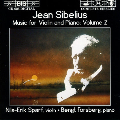 Music for Violin and Piano Vol. 2 (Sparf, Forsberg)