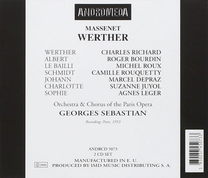 Werther - Sung in French (Sebastian, Paris Opera, Boudin)