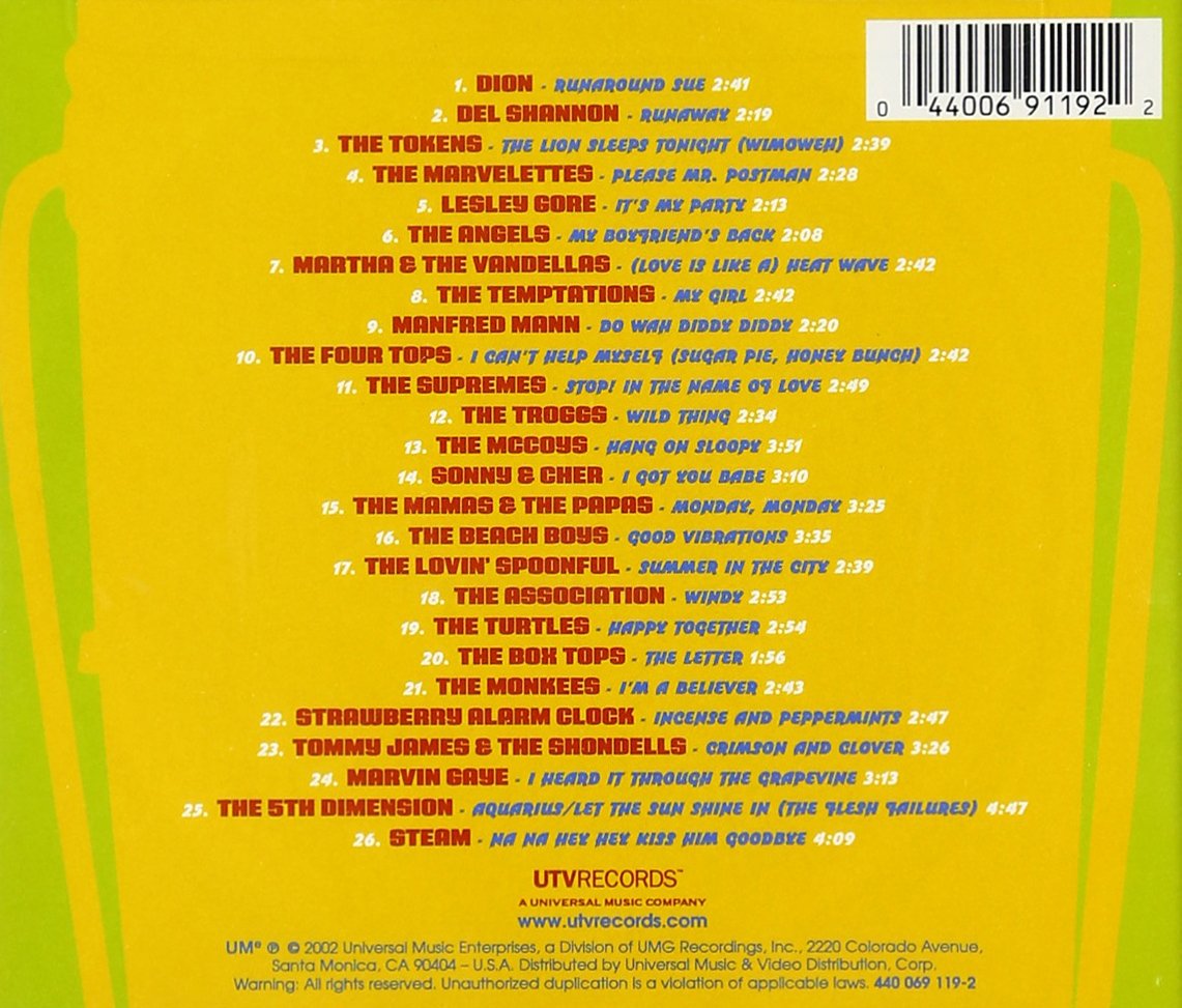 Pure 60's: The #1 Hits