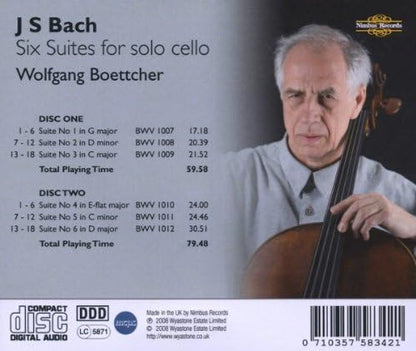 Suites for Solo Cello (Boettcher)