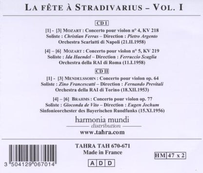 Ein Fest Fr Stradivari Vol.1
