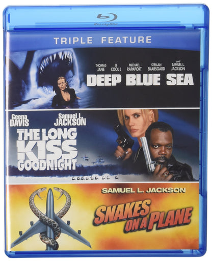 Samuel L. Jackson Triple Feature (The Long Kiss Goodnight / Deep Blue Sea / Snakes on a Plane)