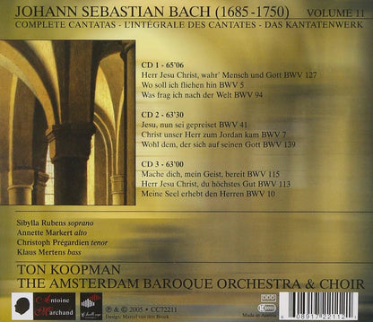 Cantatas Vol. 11 (Koopman, Amsterdam Baroque Orchestra)