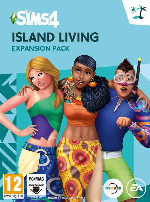 The Sims 4 Island Living (EP7)| Expansion Pack PC/Mac | VideoGame | Code In A box | English Windows/MAC Island Living