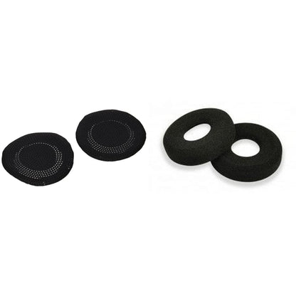 Plantronics 89862-01 Replacement Ear Pads for Blackwire C3220/ C315.1/ C325.1-2Pcs, Leatherette & 88225-01 headphone pillows, Black + headphone pillows