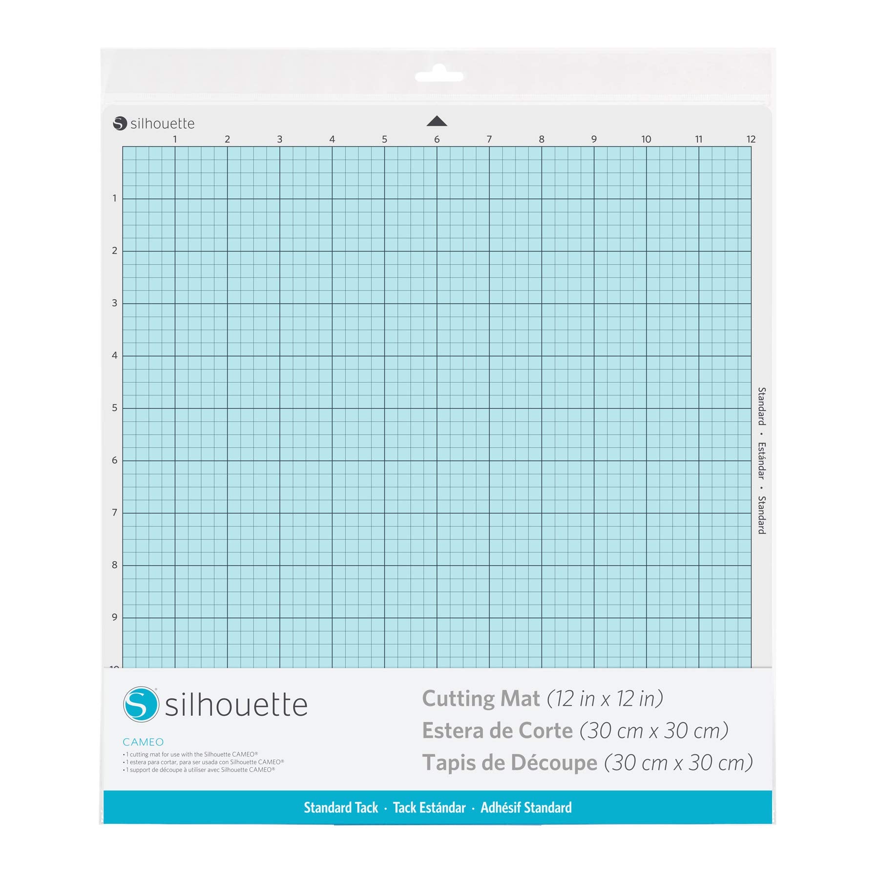 Silhouettes Cutting Mat Cameo (30.48 x 30.48 cm) Standard Adhesive, 1 Pack Single