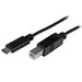 StarTech.com USB C to USB B Printer Cable - 3 ft / 1m - USB C Printer Cable - USB C to USB B Cable - USB Type C to Type B (USB2CB1M