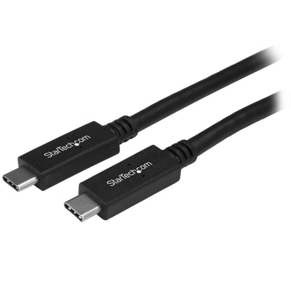 StarTech.com USB315CC1M USB C to UCB C Cable, 3 ft/1 m, M/M, USB 3.0 (5 Gbps), USB C Charging Cable, USB Type C Cable, USB-C to USB-C Cable
