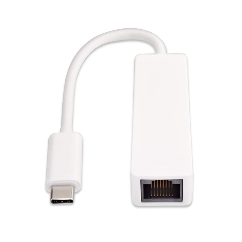 V7 J154512 Hub & Concentrator RJ-45 White Hub & Concentrator (RJ-45, USB 3.1 (3.1 Gen 1) Type-C, White, RoHS)