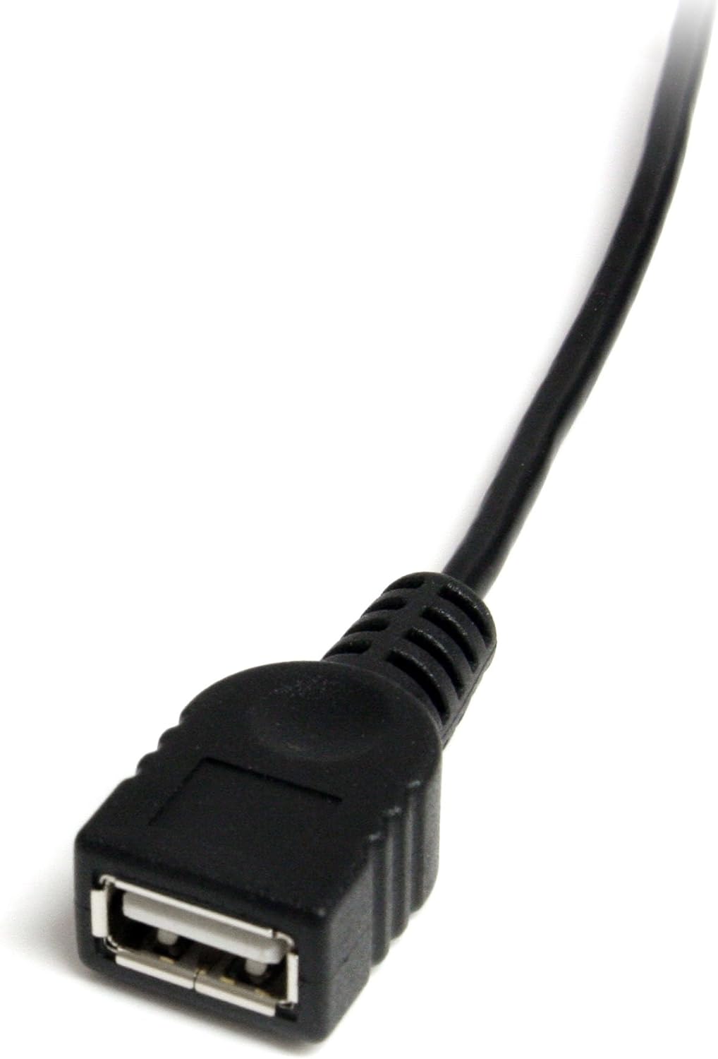 StarTech.com Câble Mini USB 2.0 de 30cm - Cordon USB A vers Mini B - Femelle / Mâle - Noir (USBMUSBFM1