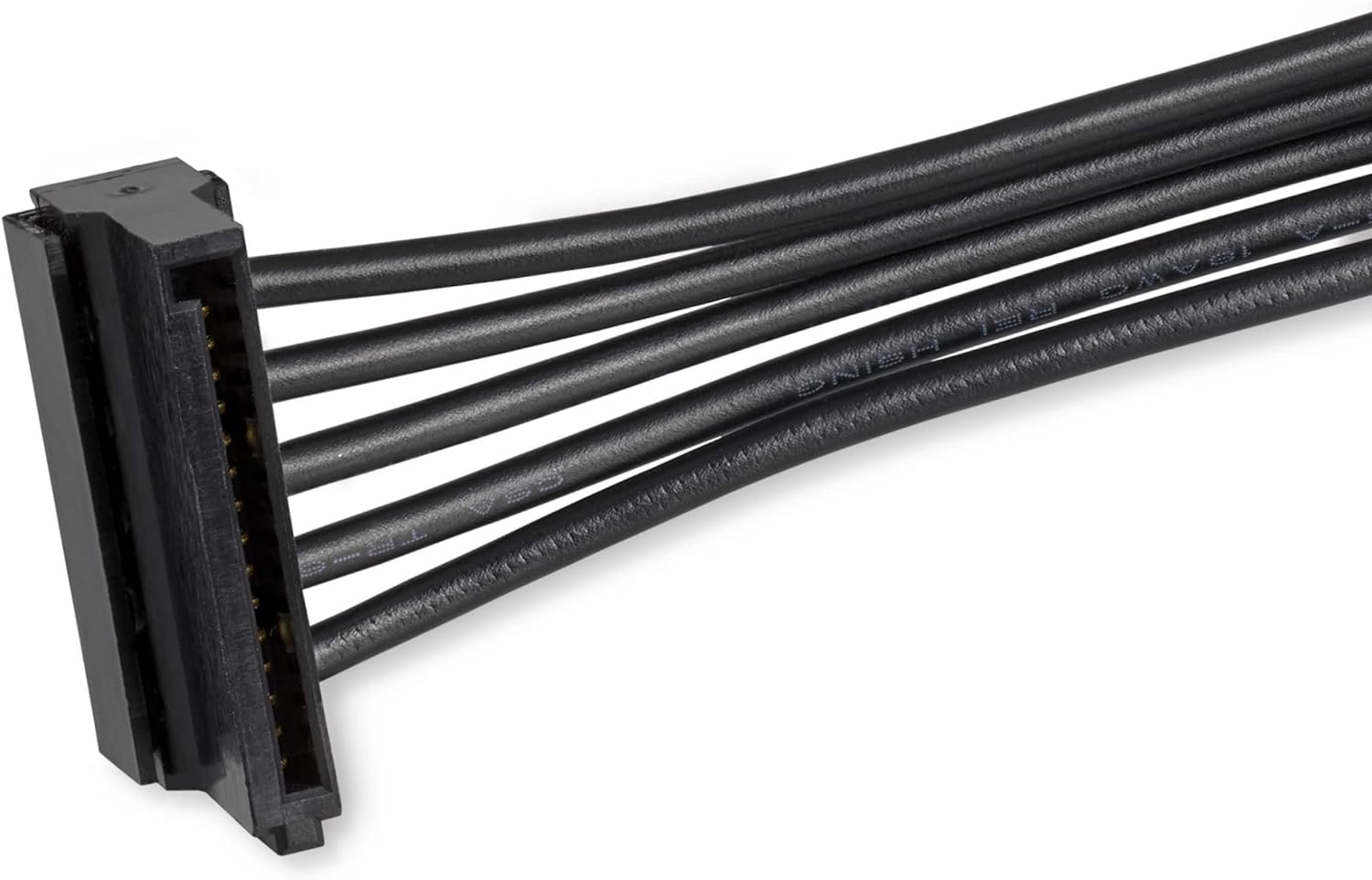 StarTech.com 15.7 in (400 mm) SATA Power Splitter Adapter Cable - M/F - 4x Serial ATA Power Cable Splitter (PYO4SATA), Black