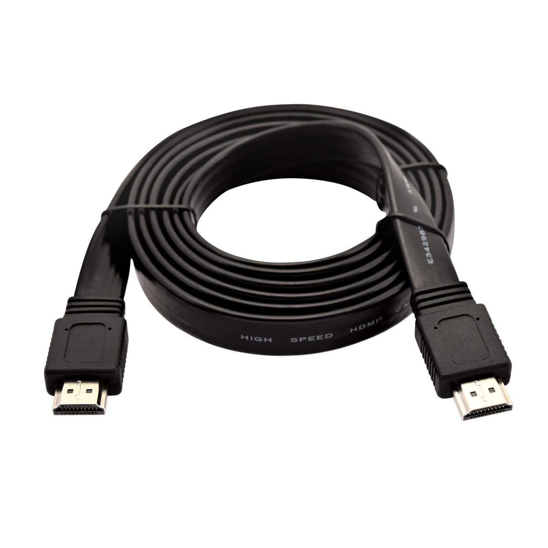 V7 High Speed HDMI Cable (m/m) with 2 m Thin Ethernet - Black - HDMI Cables (2 m, HDMI Type A (Standard), HDMI Type A (Standard), Black