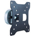 StarTech.com Monitor Wall Mount - Fixed - Supports Monitors 13” to 34” - VESA Monitor Wall Mount Bracket - Aluminum - Black & Silver (ARMWALL