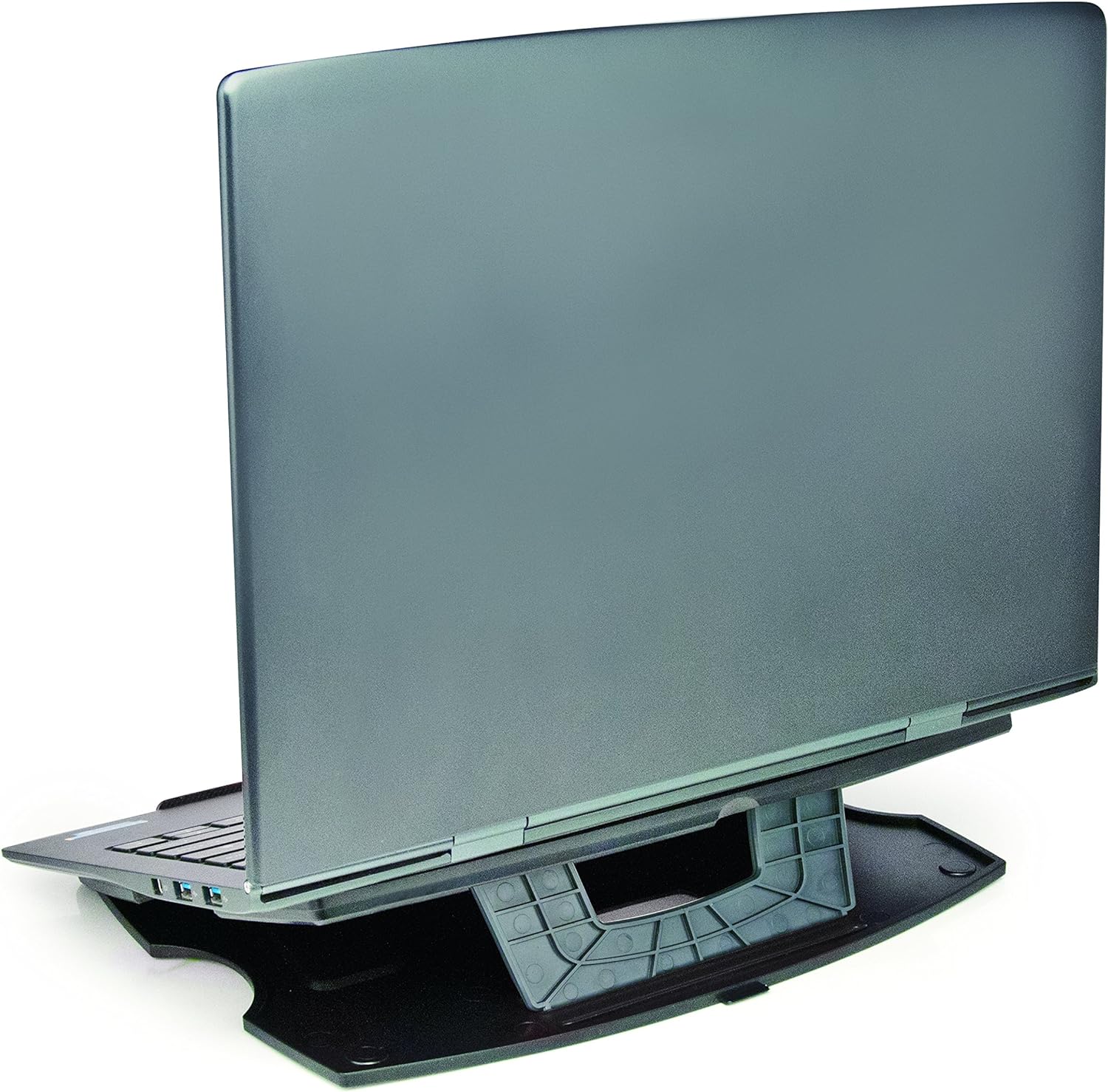 StarTech.com Portable Laptop Stand - Adjustable Laptop Stand - Ergonomic Laptop Desk Stand - Laptop Riser for Desk (LTRISERP