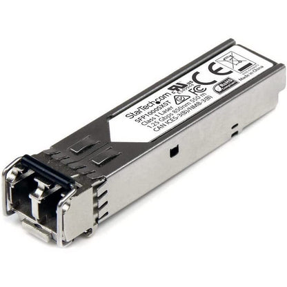 StarTech.com MSA Uncoded Compatible SFP Module - 1000BASE-SX - 1GbE Multi Mode Fiber (MMF) Optic Transceiver - 1GE Gigabit Ethernet SFP - LC 550m - 850nm - DDM (SFP1000SXST