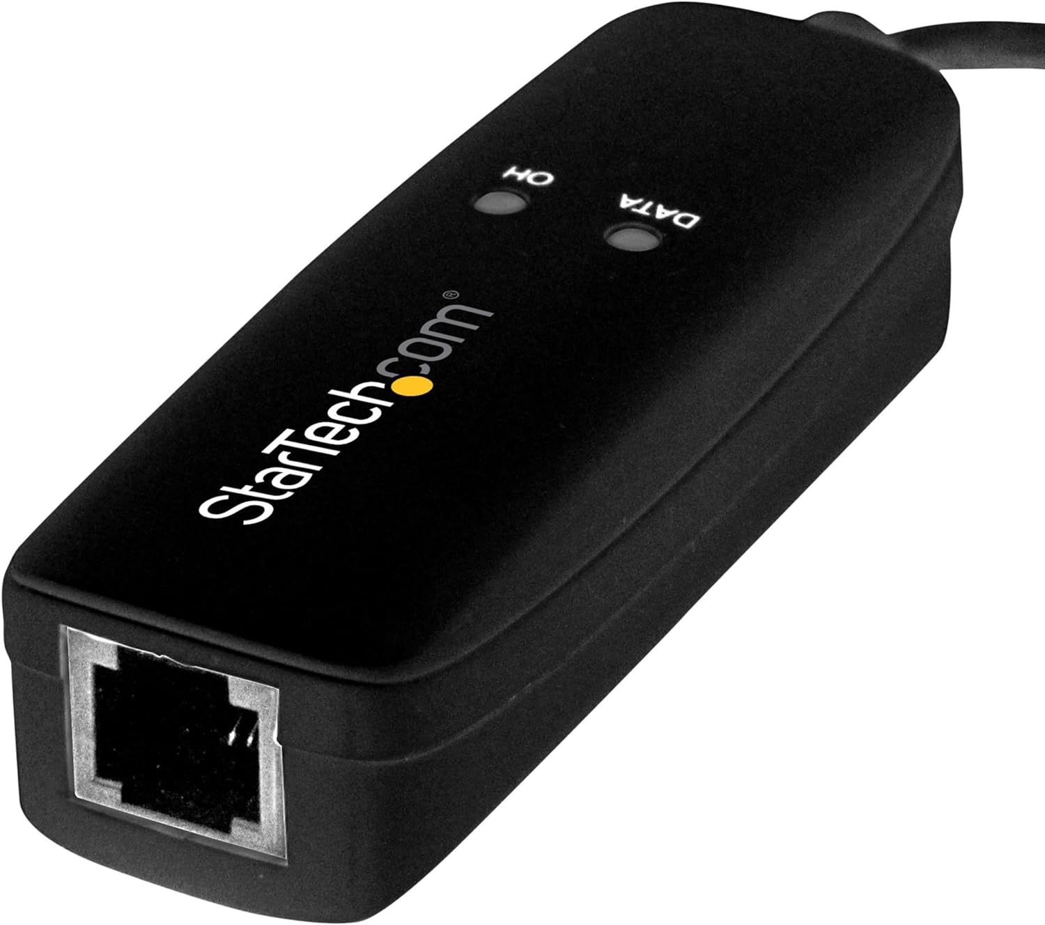 StarTech.com USB 2.0 Fax Modem - 56K External Hardware Dial Up V.92 Modem/ Dongle/Adapter - Computer/Laptop Fax Modem - USB to Telephone Jack - USB Data Modem - Network Fax/CMR/POS (USB56KEMH2