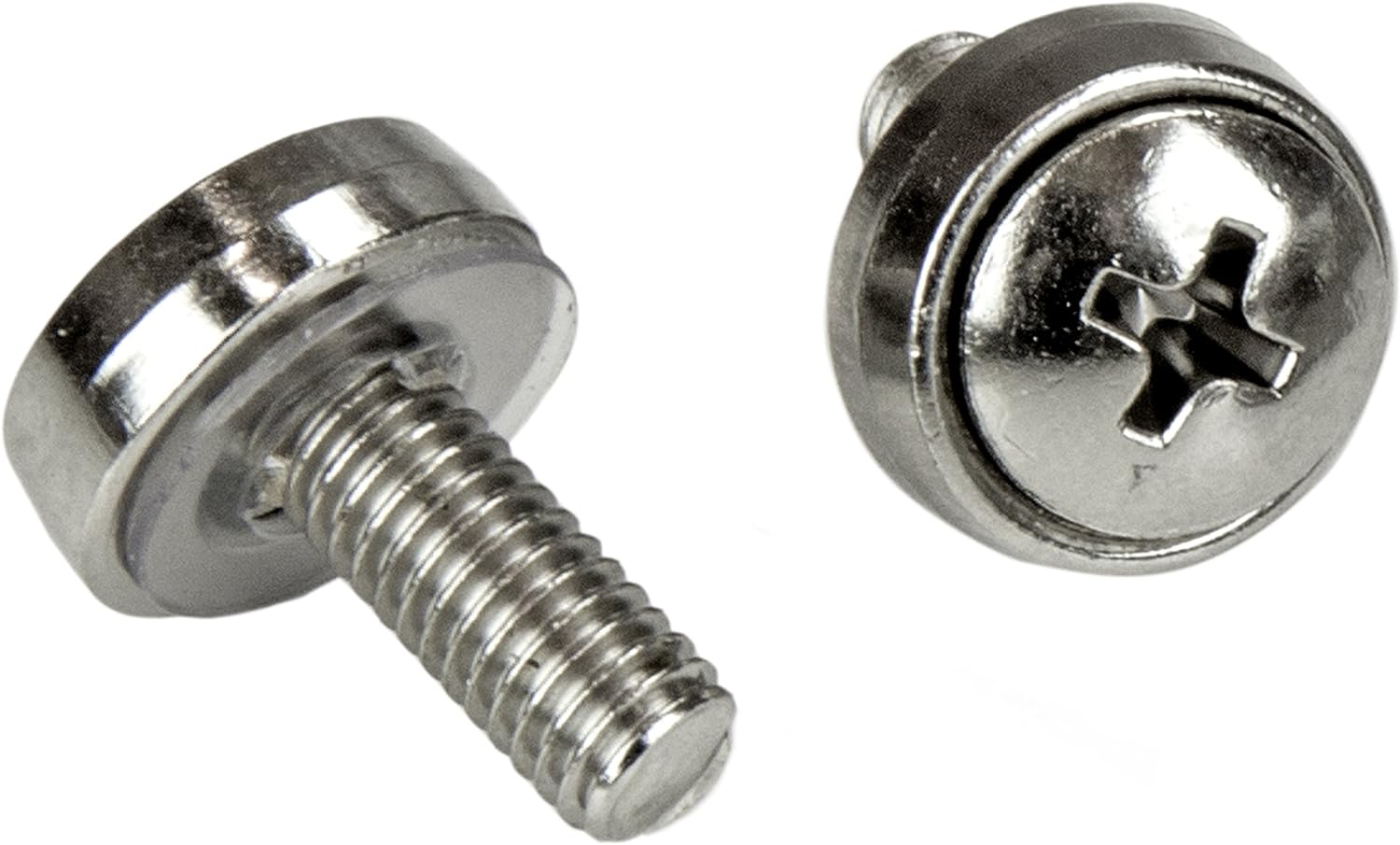 StarTech.com M5 Mounting Screws and Cage Nuts for Server Rack Cabinet - Pack of 50 Server Rack Screws (CABSCREWM5