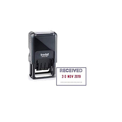 Trodat EcoPrinty 4750/L1 Dater Stamp - Received