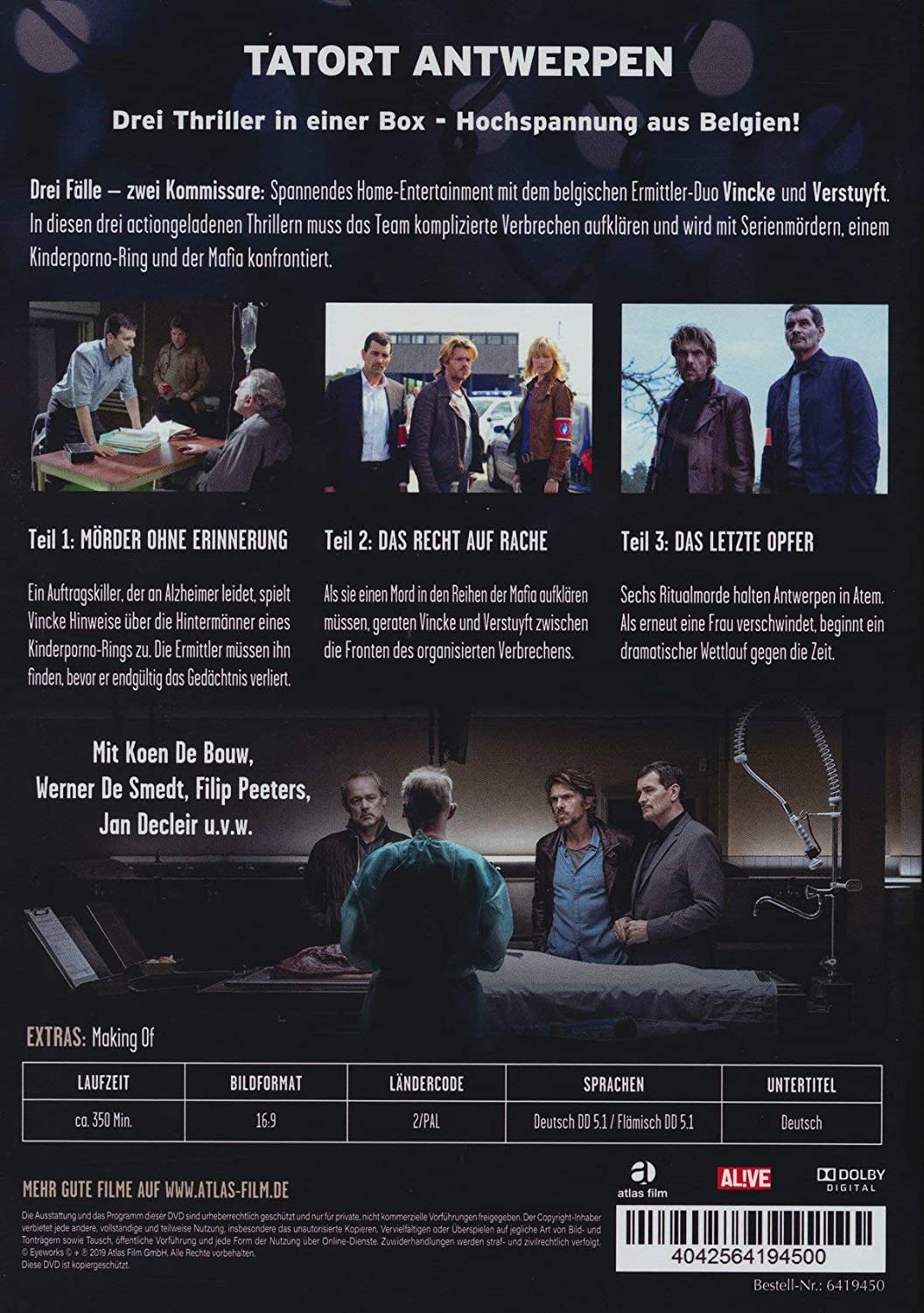 Tatort Antwerpen - Vincke und Verstuyft ermitteln