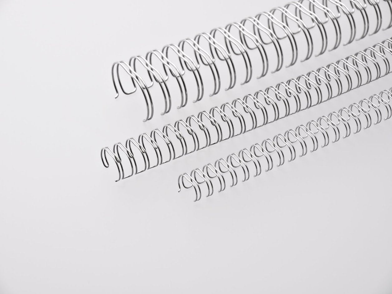 Renz Binding Wires 2:1 23 Loops for 120 Sheets 14.3mm Silver
