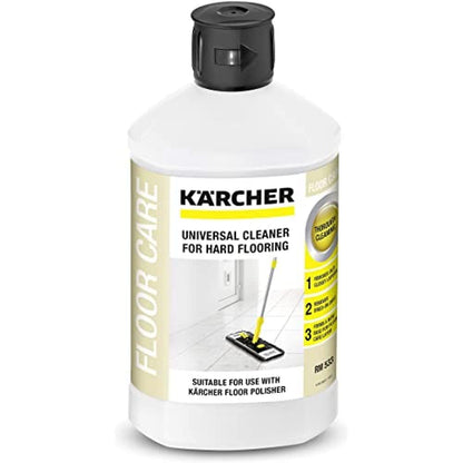 Kärcher Grundreiniger für Hartflächen RM 533, zur gründlichen Entfernung alter Pflegeschichten und hartnäckiger Verschmutzungen auf Stein, Linoleum und PVC, 1l Konzentrat ergeben 10l Reinigungsmittel