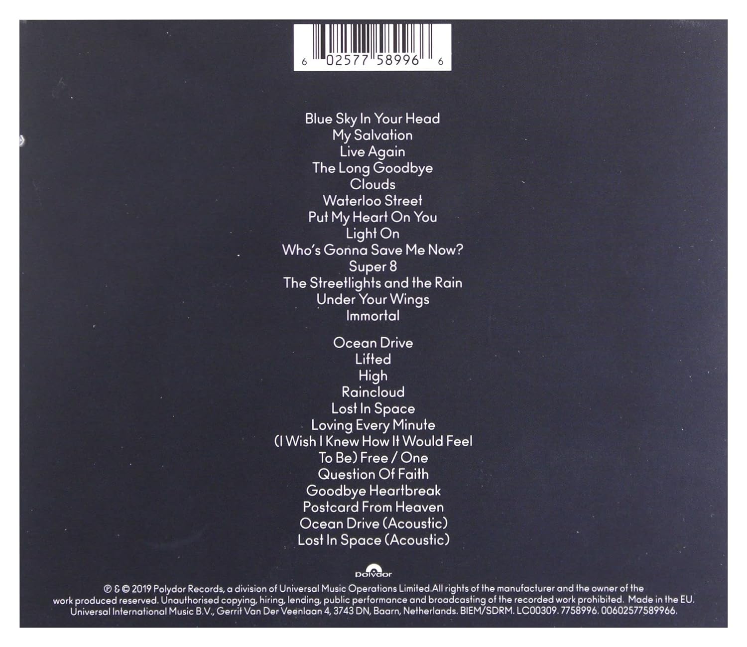 Lighthouse Family: Blue Sky In Your Head